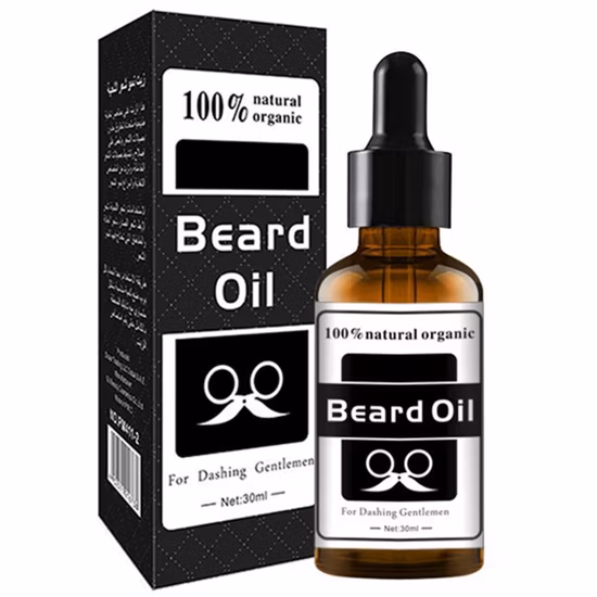 El líquido natural del cuidado de la barba del OEM nutre el aceite esencial del crecimiento de la barba